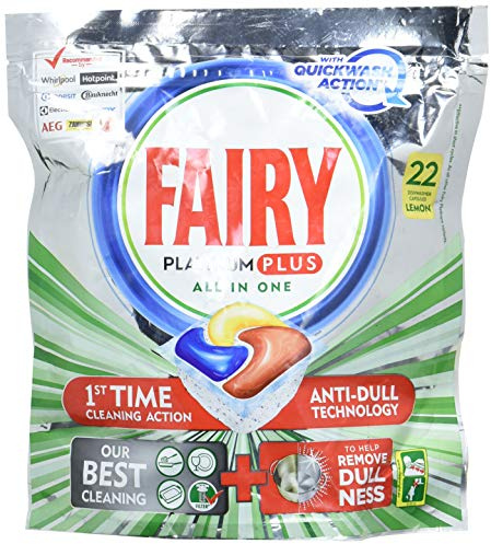 Fairy Lemon Dishwash Platinum Plus Reinigungstabletten 1 Stück
