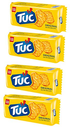 Tuc Original Flavour 4 x 100g Biscuits Crackers