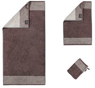 Cawö Handtücher Luxury Home Two-Tone 590 Pepper - 37
