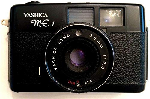 Yashica Me 1 rangefinder Camera Lens 38mm 2.8 Optik Black