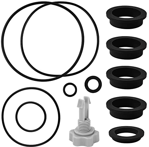 Shuisen Sand Filter Replacement Parts Compatible with Intex Krystal Clear Sand Filter Pump for Above Ground Pools,Pool Filter Pump Gaskets Replacement for Intex 25013 O Rings,1 Pack(12 Pieces)