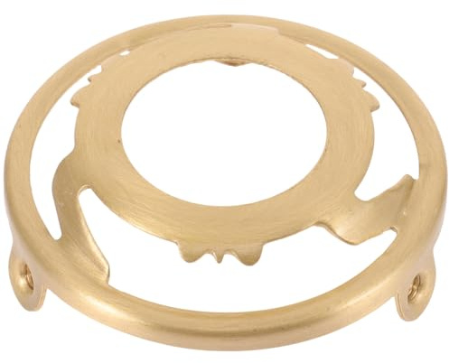 Angoily Support D'Abat-Jour E14 En Laiton Pur Avec Anneau Réducteur Et Bague De Serrage Pièces De Rechange Pour Luminaire Et Réparation De Lampe Accessoire Durable Pour Éclairage Maison