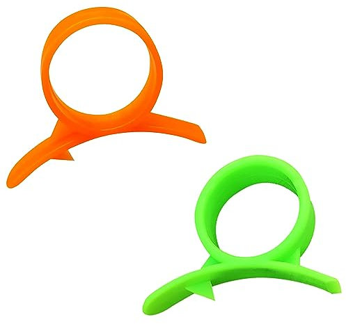 Luckious 2 Pcs Orange Peeler, Multifunctional Creative Fruit(Lemon Citrus) Peeler, Kitchen Tool (Random Color)
