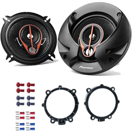 Auto Lautsprecher Boxen 13cm 3 Wege Koax 500 Watt Pioneer TS-R1350S passend für Mercedes Viano (W639) ab 2003 Türen Front