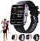 Dotmalls Trackpro 2.0 Di𝑎𝑏𝑒tes, 2024 Neu Smartwatch Herren Mit Bl𝑢tz𝑢ck𝑒r𝑚𝑒𝑠𝑠𝑢𝑛𝑔 - Watch Shirem Track Pro 2.0 with bl𝑜𝑜d gl𝑢cose 𝑚𝑜n𝑖t𝑜r𝑖ng -Shiroz ENNEA0040709,Schwarz