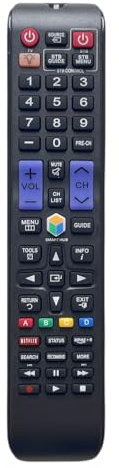 Control Remoto Compatible con televisores Inteligentes 3D Samsung UN32F6300AF UN40F6300AF UN32H6350 UN48H6350 UN65H6230 UN40H6350 UN50H6350
