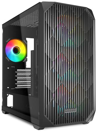 Sharkoon Mk3 Rgb Micro Tower Nero (mk3 Rgb Black Matx [schwarz])