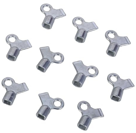 10pcs Steel Radiator Bleeding Keys Small Radiator Bleed Keys Upgrades For Easy Heaters Valves Control In Homes & Offices