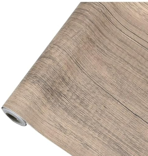 Linoleum Pavimento Rotolo Adesivi For Pavimenti In Finto Legno, Autoadesivi, Spessi, Antiscivolo E Resistenti All'umidità, Soggiorno, Camera Da Letto Bagno(Grass and trees,3.0mx58cm)