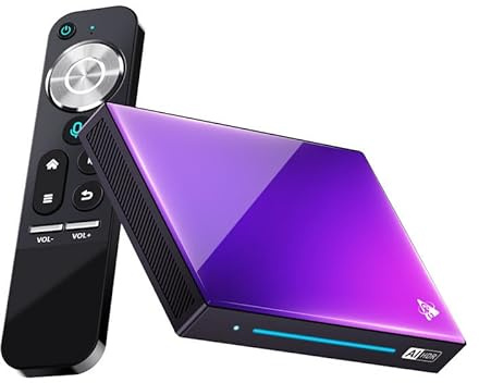 CHROX Android TV Box 14.0, 8 GB di RAM, 128 GB di Rom, CPU Quad-Core RK3576, 8K/4K HD, Supporta 5G+2.4G Dual WiFi, 3D HDR10, H.265, BT 4.0, Decoder,8gb+128gb