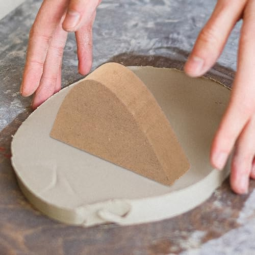 CLISPEED Molde Manual para Asas de Tazas de Cerámica de PVC Suave 9 Piezas Herramienta Desmontable y Fácil de Limpiar para Manualidades de Cerámica
