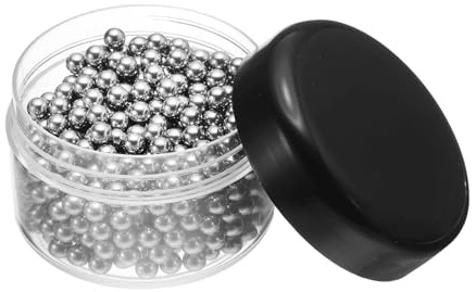 1000 Pièces Billes Nettoyantes Carafe, Inoxyable Boules nettoyantes, 2mm Réutilisables Perles de Nettoyage, Billes Carafe à Vin pour Carafes à décanter Bouteilles Vases