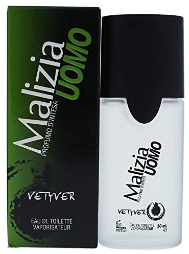 Malizia Uomo Vetyver Eau De Toilette Woda toaletowa dla mężczyzn 50ml