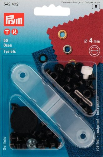 Prym 542402 Œillets en laiton bruni 4 mm 4 mm