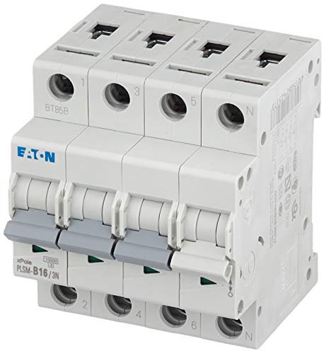 Eaten MOELSMB163N Leitungsschutzschalter, 16 A/3N/B