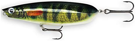 Rapala - X-Rap Scoop Angelköder - Angelzubehör mit Zweiteiligem S-förmigem Körper - Süßwasser Spinnköder - Lauftiefe 1.6m - Fischköder 14cm, 68g - Hergestellt in Estland - Pearl Ghost Gold