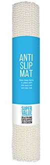 150x30cm Non Slip Mat – Multi-Use Anti Slip Matting Roll for Rugs, Drawers, Vans, Dashboards & Shelves – Cut-to-Fit, Washable, Waterproof Underlay for Home, Office & Car Use (Cream)