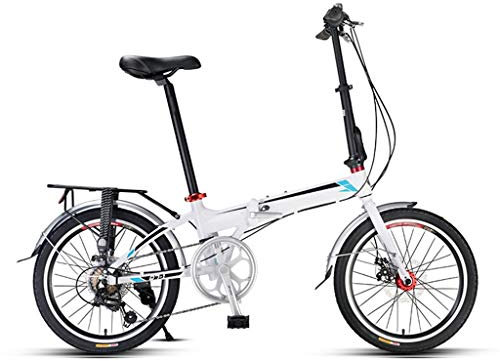 TYXTYX 20 Zoll Klapprad Faltrad Nabenschaltung 7 Gang Stoßdämpfung Geschwindigkeit Klappfahrrad Folding Bike,Alurahmen,Cityräder für Damen & Herren