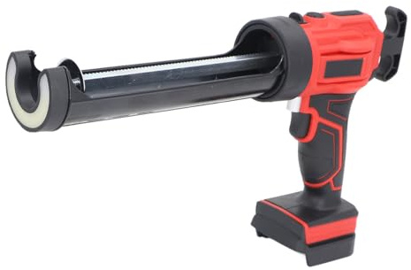 Cordless Caulking Gun, 20V 10oz/300ml Electric Caulk Gun, Caulking Tool with LED Light, 4 Adjustable Speed, Without Battery