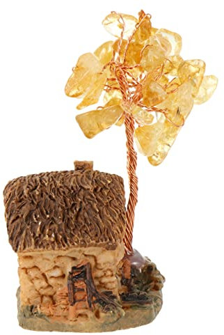 LIFKICH Kristall-feng-Shui-Baum-Ornament Für Zuhause Dekoration Für Wohnzimmer Schlafzimmer Und Esszimmer Tischdeko Für Schreibtisch