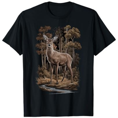Jäger & Jägerin Reh Jagd Geschenk Jagdkleidung Reh T-Shirt