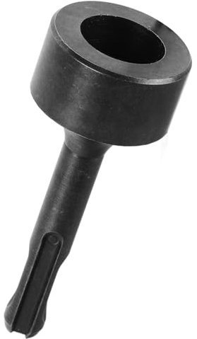 KITANDOVE SDS Plus Shank Ground Rod Driver Bit 19mm Fence Post Driver Accessory for Hammer Drill Rotary Hammer Bit for Efficient Ground Rod Installation