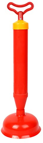 WC-Saugglocke, strapazierfähig, Gummi, mit Teleskop, Edelstahl, multifunktional, hoher Schub, entfernt Verstopfungen für Zuhause, Geschäft, Waschbecken, Bodenabläufe, Duschen, Badewannen