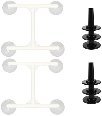 SMASOLO Kit de Réparation D'écran LED Ventouse Magnétique et 6 Supports pour Démontage D'écran Lcd Tv, Outil Professionnel pour Réparation et Retrait Sécurisé D'écran, Utilisation
