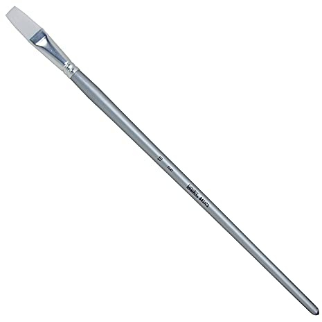 Liquitex 6924010 Basics Pinsel, Synthetikpinsel für Acrylfarben, langlebig, robust und formstabil - Filbertpinsel - Nr. 10 | Mittelweiche Synthetikborsten, lange glatte Griffe Leicht zu reinigen, super langlebig und trägt eine gute Farbbelastung.