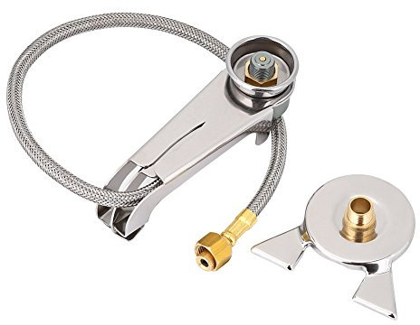 adapter stechkartusche,cam herd brenner adapter,Cam Herd Adapter Brenner Herdbrenner Adapter, Outdoor Mini Herdbrenner Konverter Lange Gasflasche Tank Adapter Gas Refill Adapter für Cam Gas Tank Lange