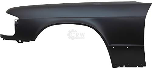 Diederichs Kotflügel links für Mercedes 190E / D W201 (1982-1993), Schwarz, ohne Blinkerloch, Erstausrüsterqualität mit exzellenter Passgenauigkeit