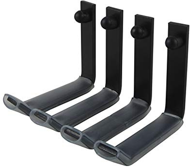 ECD Reifenhalter Wand Felgenbaum Reifenregal 4er Pack Felgen Reifen Wandhalterung