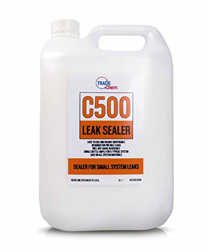 Concentrated Leak Sealer - Boiler Central Heating System (C500) | 5L, treats a standard heating system up to 500L - seal small leaks and weeps