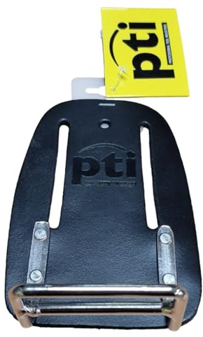 PTI Premium Leather Tool Pliers Holder Belt, Sturdy Steel Fitment, Scaffold Tools, Toughbuilt Holster, Versatile use for Carpenters, electricians and builders & DIY