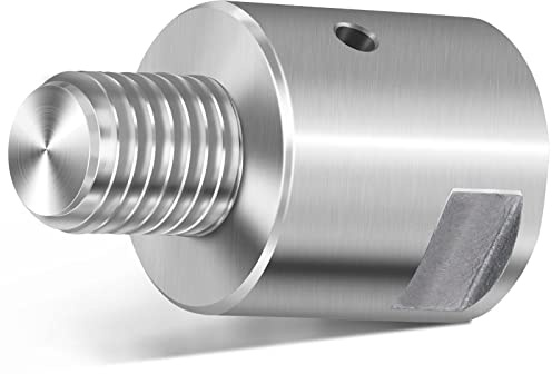 PNBO Woodworking Lathe Headstock Spindle Adapter, Converts 1 x 12tpi to 1 x 8tpi