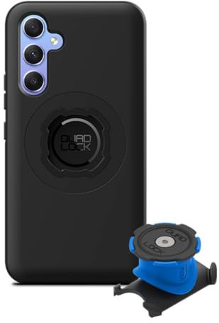 QUAD LOCK Vorbau/Lenker Handyhalterung Fahrrad Kit mit Samsung Galaxy A54 MAG Hülle