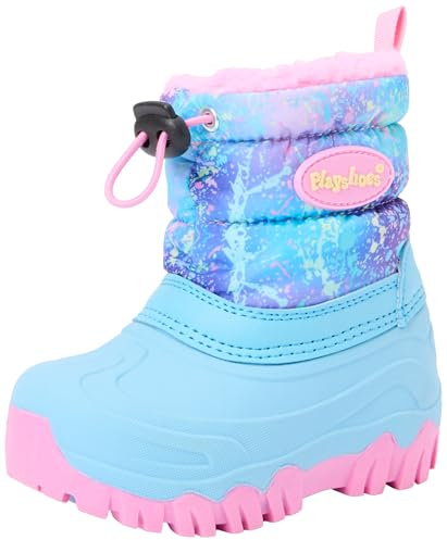 Playshoes Winter-bootie Regenbogen Unisex Kinder Schneestiefel