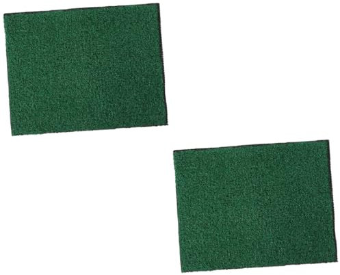 CIYODO 2sheets Outdoor Garden Accessories Fish Tank Artificial Plants Lightweight Realistic Decor