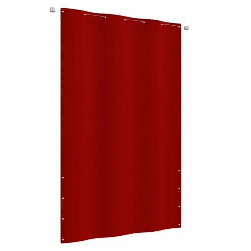 Buzaza Balkon-Sichtschutz Terrassen Sichtschutz Blackout Shade Terassensichtschutz Sichtschutz Garten Rot 140x240 cm Oxford-Gewebe