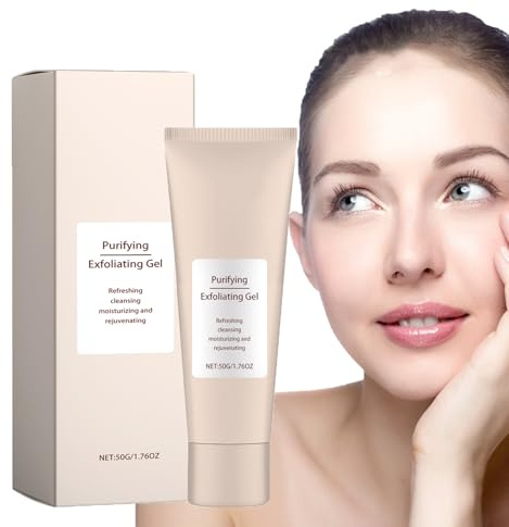 Gel Exfoliant Purifiant pour Corps et Visage avec Enzymes - Contrôle de L'huile