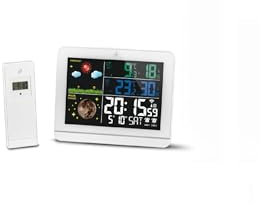 AURIOL® Stazione meteo con display a colori, bianco