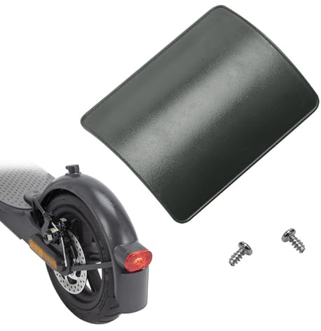 Support de Plaque D'Immatriculation pour Scooter Électrique,Garde Boue Trottinette Electrique,Feu Arrière Support Plaque,Support de Plaque D'Immatriculation avec vis,Accessoire Trotinette Electrique