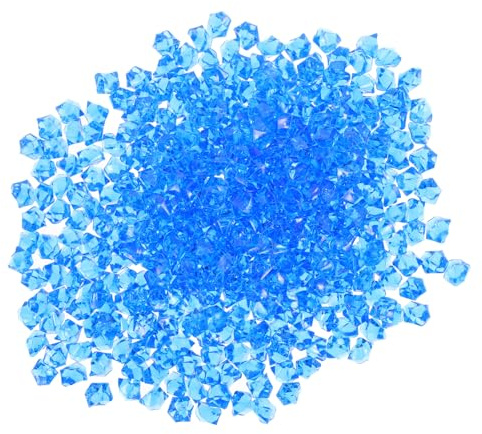 Cubitos de Hielo Falsos de Acrílico 450 Piezas para Foto | Efecto de Alta Simulación, Forma Irregular y Ligera, No se Deforma Fácilmente, Uso en Exhibición de Alimentos