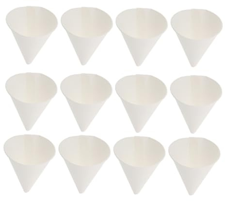 GRIRIW Kit D'entonnoirs En Papier Jetables Pour Huile Moteur 25 Pièces Usage Automobile Polyvalent Vidange Remplissage Rapide Et Étanche