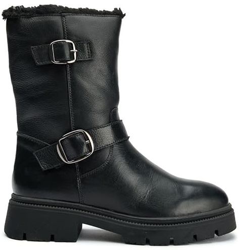 SOLE Bottes de motard Gru, Noir , 40 EU