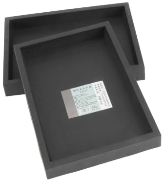 Soucoupe Jardinière Rectangulaire 2 Pièces en Résine, Bases Robustes | Plateaux de Pots de Fleurs Plus Profonds, Bacs à Eau Rectangulaires, Accessoires de Jardin