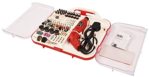 Am-Tech F2830 Mini Drill and Bits Set (162pc)