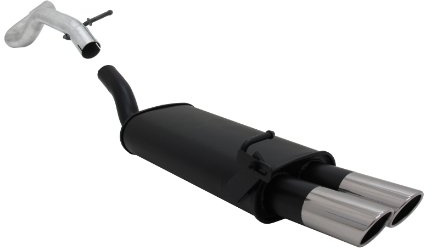 Novus Sportauspuff Gruppe N 2x76 SR-Design