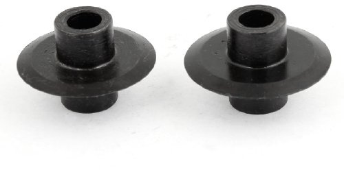 sourcing map 2 PCS 42 mm 4,3 cm Durchmesser Klinge Rohrabschneider Rad schwarz de