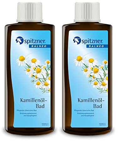 Aditivo de baño Aceite de manzanilla oferta ventajosa (2 x 190 ml) de Spitzner